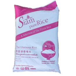 Klebreis 20kg Thailand, Klebereis Glutinous Siam Pure Rice, Sticky Rice