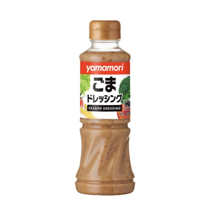 Sesamdressing aus gerösteten Sesam 220ml Sesam-Dressing Salatdressing Thailand