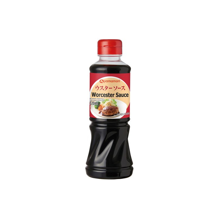 Worchestersauce 220ml Yamamori Würzsauce Dipp Gewürzsauce Worchester Sauce