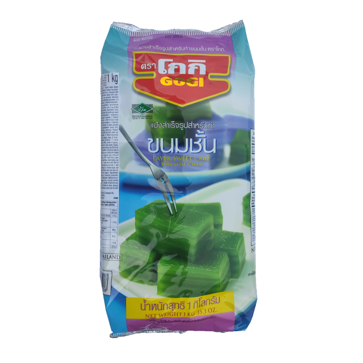 Kuchenmehl Khanom Chan Thailand 1kg Layer Sweet Cake Schnittkuchen Cake Mix