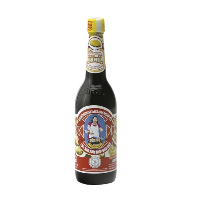 Austernsauce dickflüssig 600ML MAE KRUA Thailand Oyster Sauce Würzsauce Woksauce Marinade