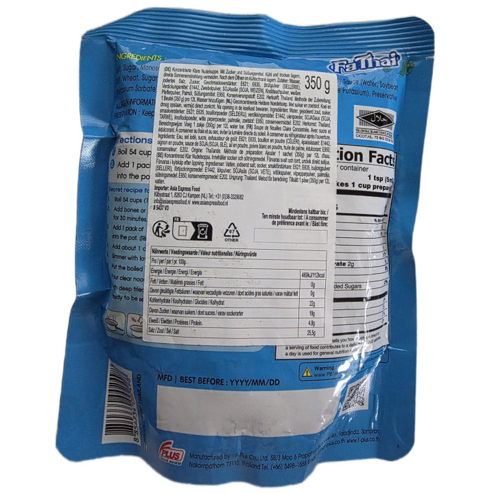 Klare Suppe Thailand 270ml Konzentrierte Nudelsuppe