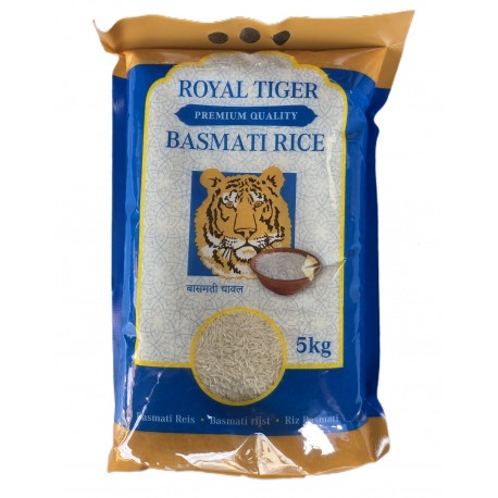 Basmati Reis 5kg 100% pure basmatireis Pakistan Duftreis Royal Tiger