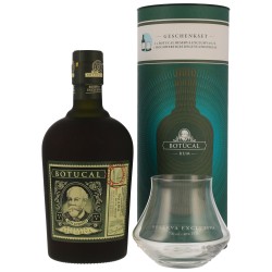 BOTUCAL Rum 700ml 40% Vol. Premium Rum Geschenkset mit Glas
