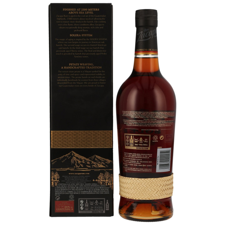 Ron Zacapa Solera Grand Reserva 700ml 40% Vol. Premium Blende Rum