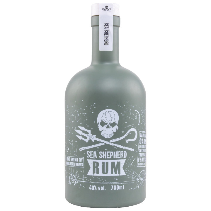 Sea Shepherd Rum 700ml 40% Vol. Caribbean Rum Blend