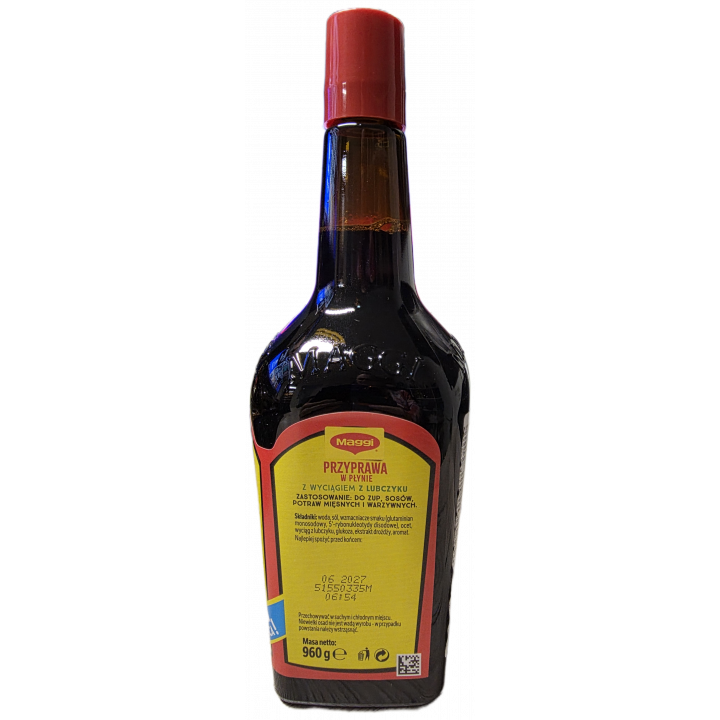 Maggi mit Liebstöckel 960g XL Flasche Multi Würzmittel