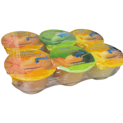 Cocon Nata de Coco Dessert mit Kokosnussgel - mit Fruchtstückchen, sortiert - 708 g