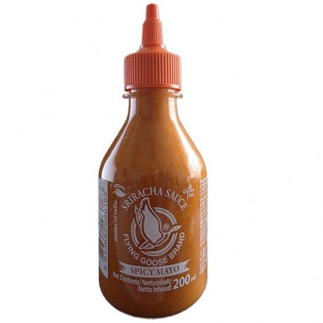 Sriracha Majo Sauce 200ml Chilisauce chillisoße Vegan Glutenfrei