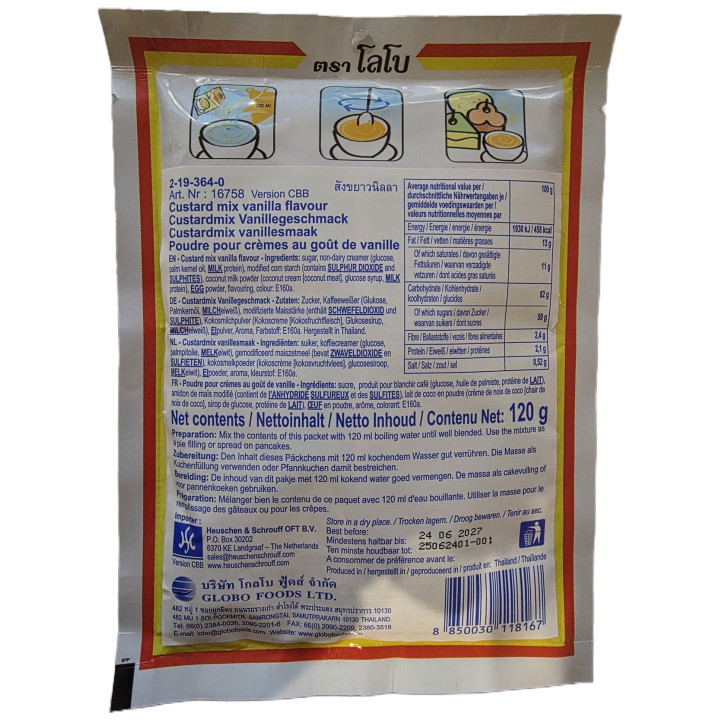 Puddingmix thailändisch 120g Thai Puddingpulver Vanillegeschmack
