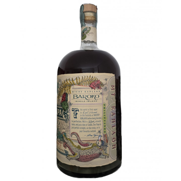 Don Papa Baroko MAGNUM 4,5L Philippinen Rum 40%Vol