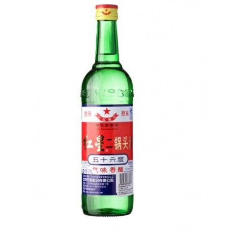 Er Guo Tou Jiu 500ml 56% vol. China Original Schnaps aus Hirse