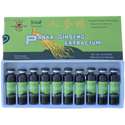 Ginseng Extrakt 10x 10ml Kur TCM aus 6 Jahre alter Roter Ginsengwurzel