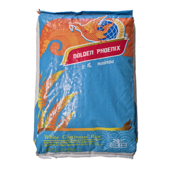 Klebreis 20kg ,Golden Phoenix, Thai Glutinous Rice, Sticky Rice