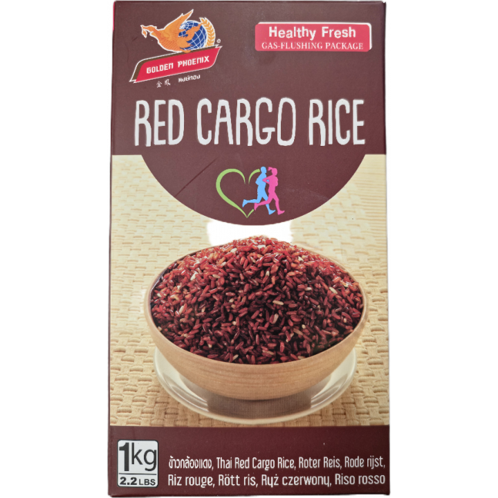 Red Cargo Reis 1kg Thailand Golden Phoenix roter cargo reis original Thai