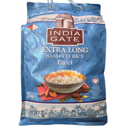 Premium Basmati Reis 5kg India gate, extra long pure Basmati, indischer Reis