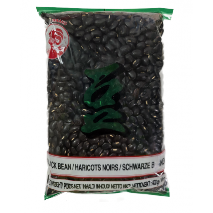 Schwarze Bohnen 400g Cock Brand Black beans Thailand