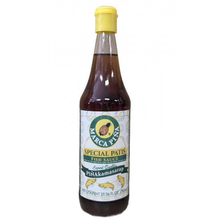 Fischsauce 700ml Flasche, Special Patis Fischsoße, phillipinische Würzsauce