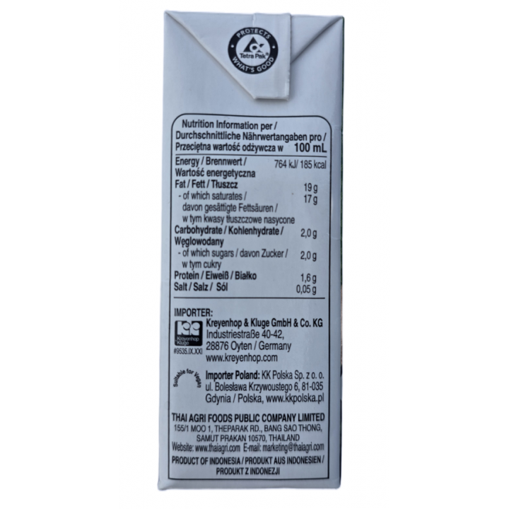 Kokosmilch 250ml Aroy-D Coconut milk