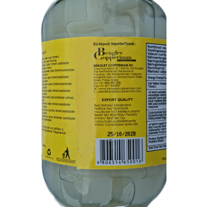 Nata de Coco Kokosgelee in Sirup 340g Buenas