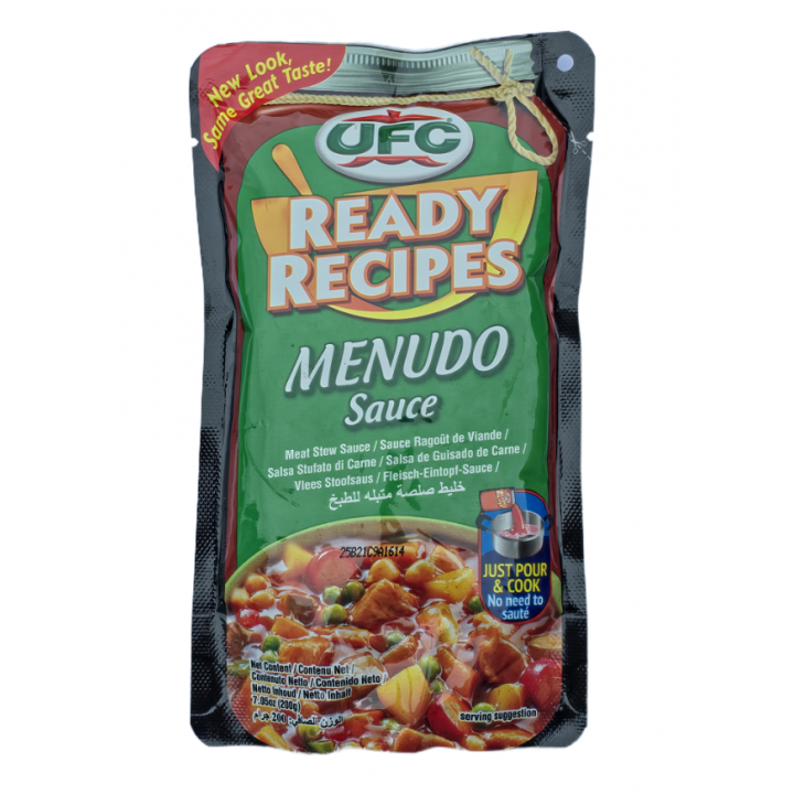 Menudo Sauce 200gr UFC Fertigsauce für phillipinischen Fleischeintopf