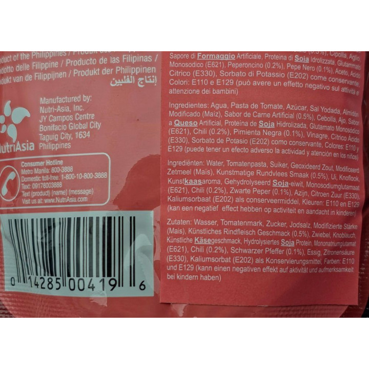 Caldereta Sauce 200gr UFC Fertigsauce für phillipinischen würzigen Fleischeintopf