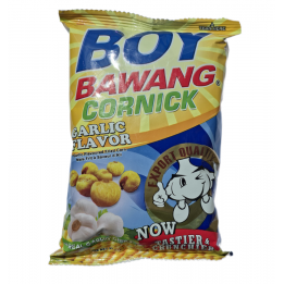 Boy Bawang Cornick Hot Garlic Flavor 90g Frittierter Mais Knoblauch