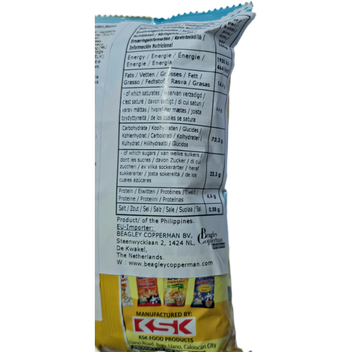 Boy Bawang Cornick Golden Sweet Corn Butter Flavor 100g Frittierter Mais mit Buttergeschmack