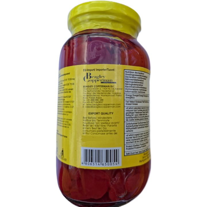Buenas Kaong Candied Fruit in Syrup (Red)340g, in Sirup eingelegte, gezuckerte Palmfrucht