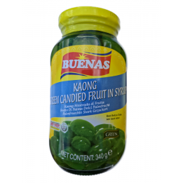 Buenas Kaong Candied Fruit in Syrup (Green)340g, in Sirup eingelegte, gezuckerte Palmfrucht