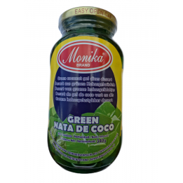 Monika Nata de Coco Green Kokosgelee in Sirup 340g