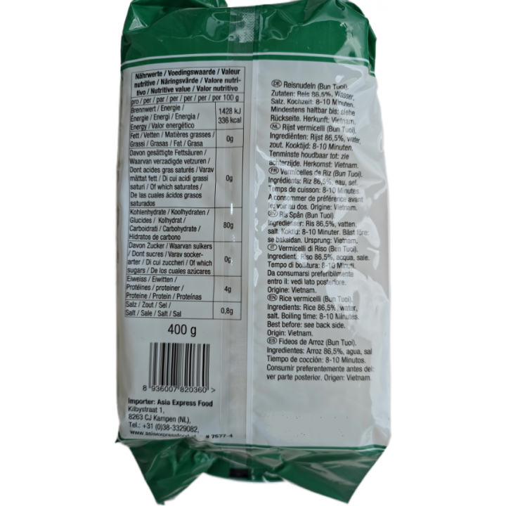 Bun Tuoi 400g Bamboo Tree  vietnamesische Reisnudeln