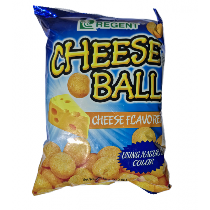 Cheese Ball 60g Regent phillipinischer Mais-Snack mit Käsegeschmack