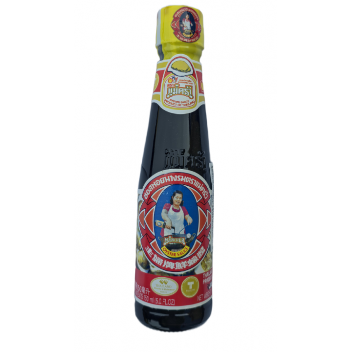 Austernsauce dickflüssig 150ml MAEKRUA Thailand Oyster Sauce Würzsauce Woksauce Marinade