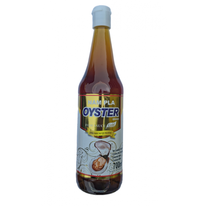 Oyster Brand Fishsauce Nam Pla GOLD, 700 ml Fischsauce aus Thailand Umami