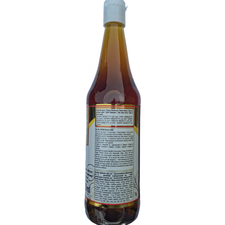 Oyster Brand Fishsauce Nam Pla GOLD, 700 ml Fischsauce aus Thailand Umami