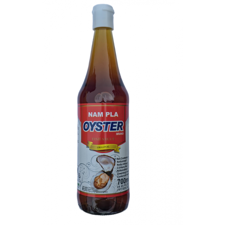 Oyster Brand Fishsauce Nam Pla, 700 ml Fischsauce aus Thailand Umami