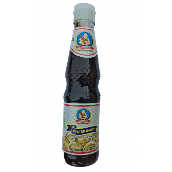 Oyster Sauce 300ml Dek Som Boon Austernsauce Thailand Würzsauce Woksauce Marinade