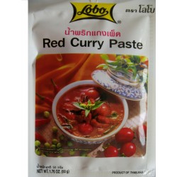 rote Curry Paste 50g original Thailand red currypaste Asia Food gewürzpaste