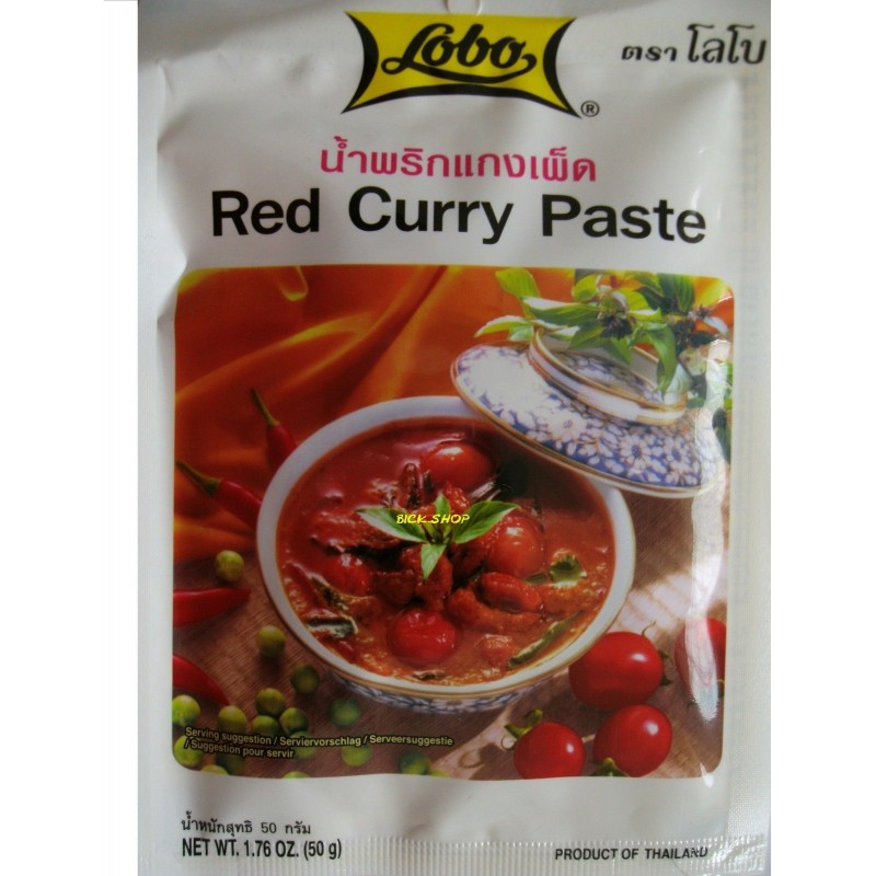 rote Curry Paste original Thailand green currypaste Asia Food gewürzpaste