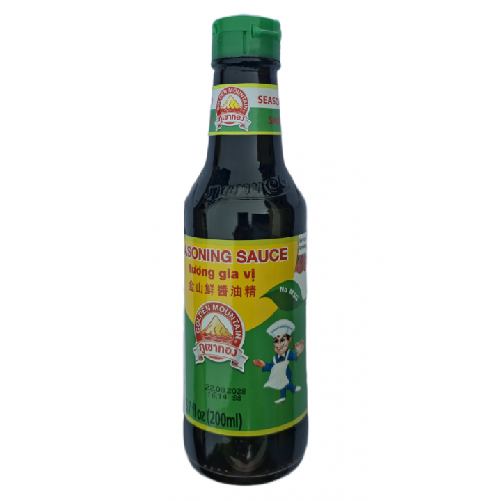 Golden Mountain  Seasoning Sauce 200ml  thailändische Würz-/Sojasauce