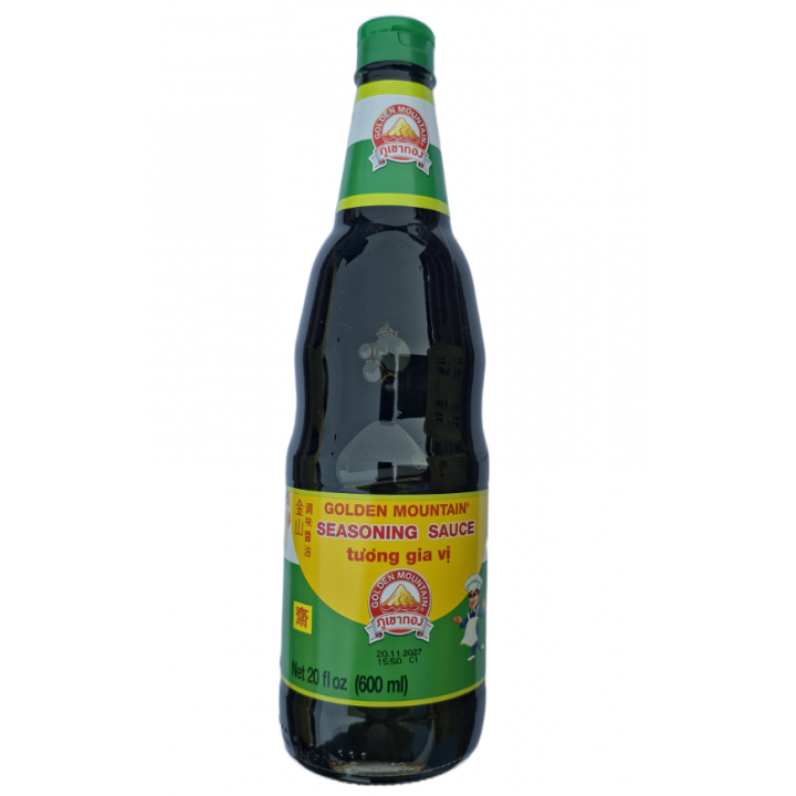 Golden Mountain  Seasoning Sauce 600ml  thailändische Würz-/Sojasauce