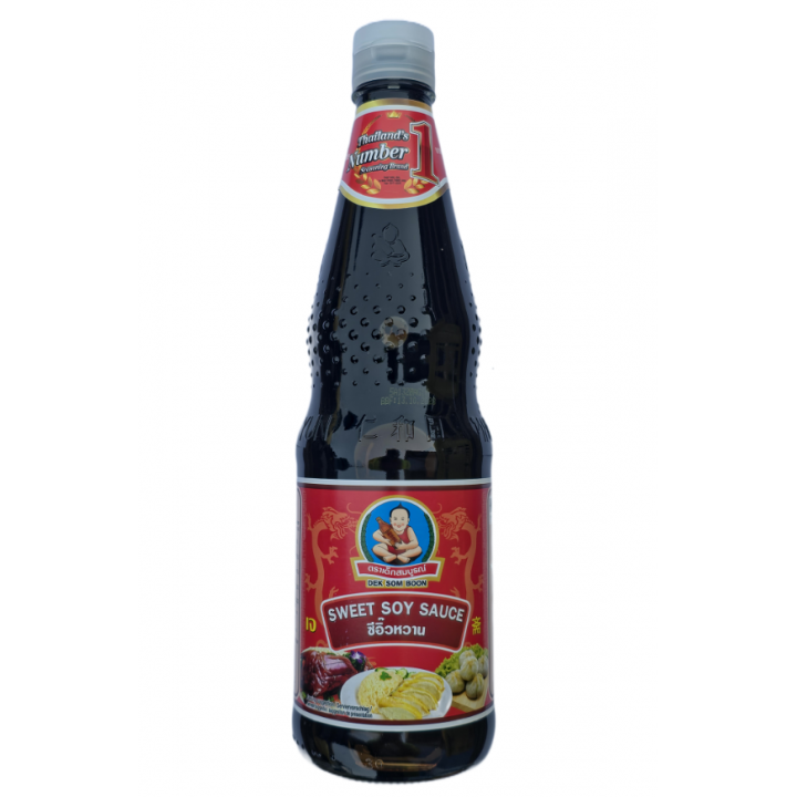 Sweet Soy Sauce 700ml Dek Som Boon Süße Sojasauce