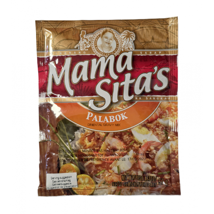Palabok Mix 57g Mama Sita's Würzpulver für Palabok-Sauce für Nudeln