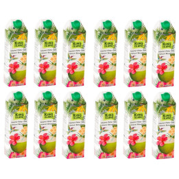 12 L Kokosnusswasser 100% Kokoswasser 100% Natur Kokossaft coconut water vegan