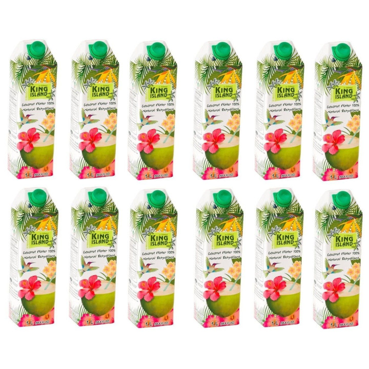 12 L Kokosnusswasser 100% Kokoswasser 100% Natur Kokossaft coconut water vegan