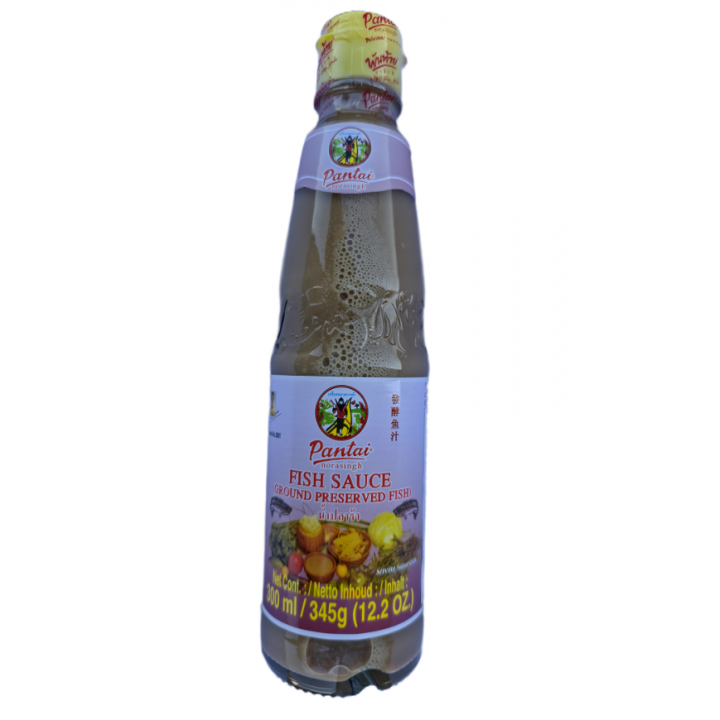 Fermented Fish Sauce Pantai 375g Fermentierte Fischsauce aus Thailand Umami Pla Ra