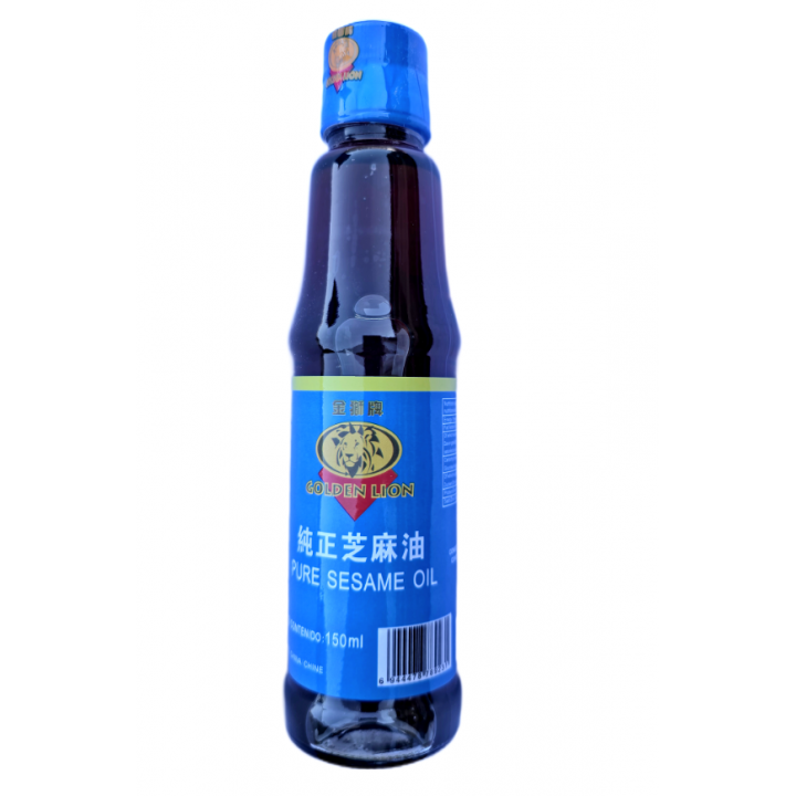 Pure Sesame Oil 150ml Golden Lion Reines, geröstetes Sesamöl