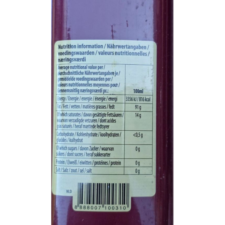 Pure white Sesam Oil 750ml Chee Seng Geröstetes Sesamöl aus weißem Sesam