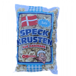 Speckkrusten gesalzen aus Dänemark 150g OK  Chicharrón Schweineschwarten